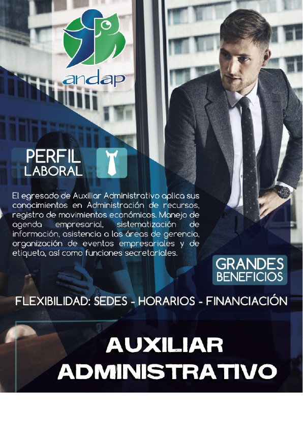 Auxiliar Administrativo Bogota ANDAP