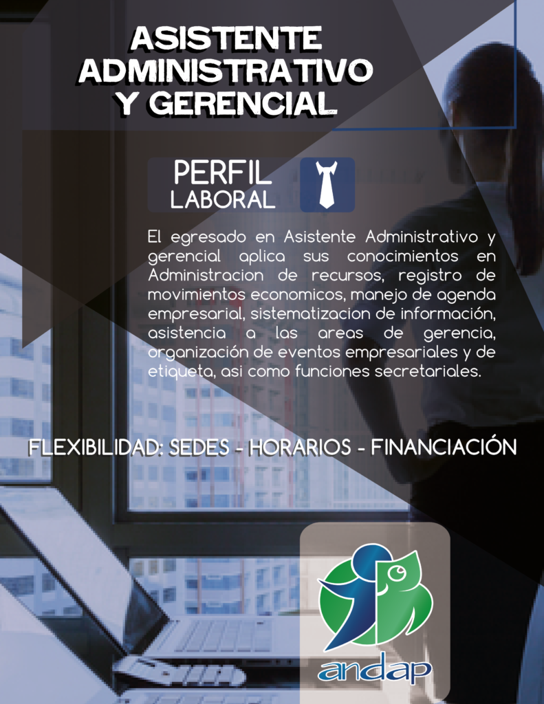 Asistente Administrativo y Gerencial - Pereira ANDAP